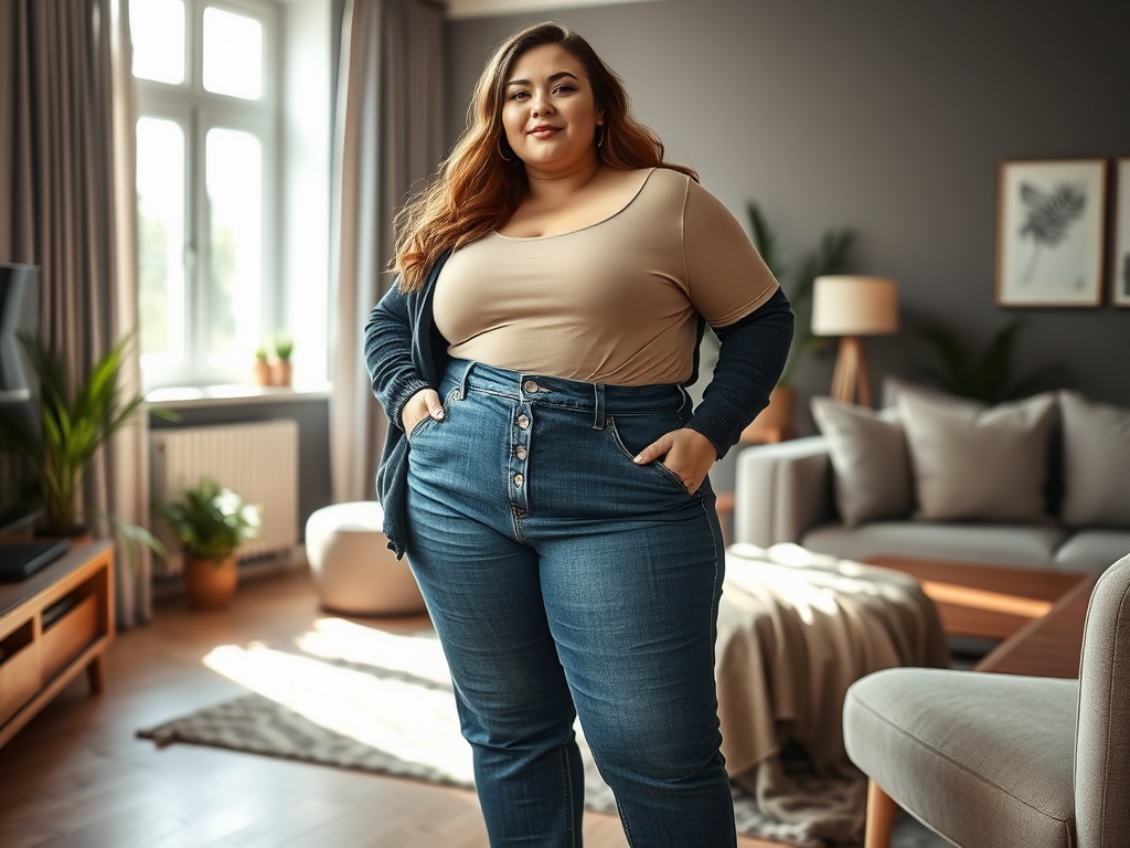 trandafirul-galben.ro | Cele mai elegante stiluri de pantaloni pentru femeile plinute