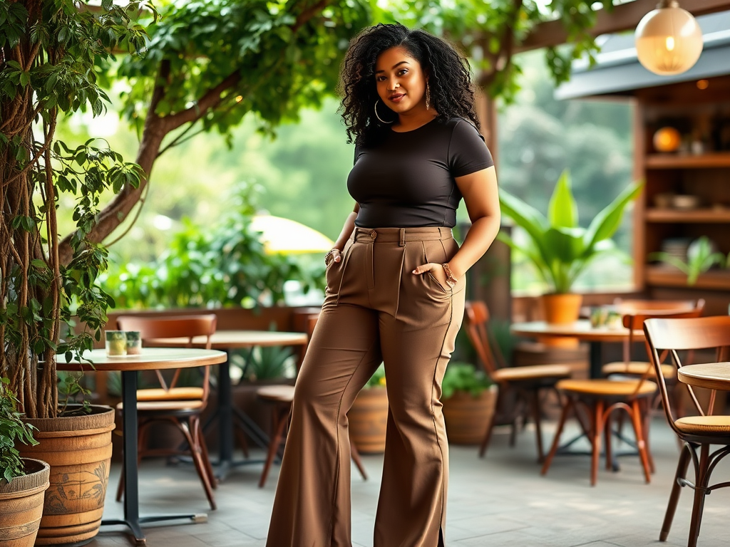 trandafirul-galben.ro | Cele mai elegante stiluri de pantaloni pentru femeile plinute